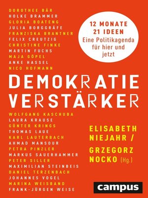 cover image of Demokratieverstärker